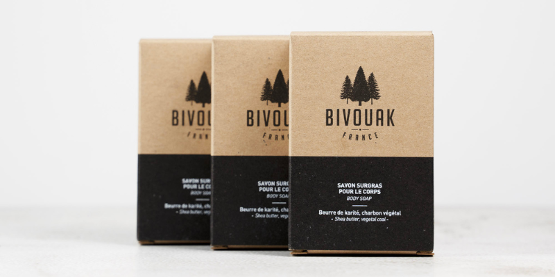 coffret de savons surgras naturel et bio bivouak